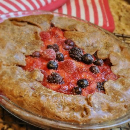Rustic Berry Pie, GF